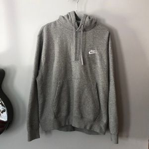 Gray Nike hoodie